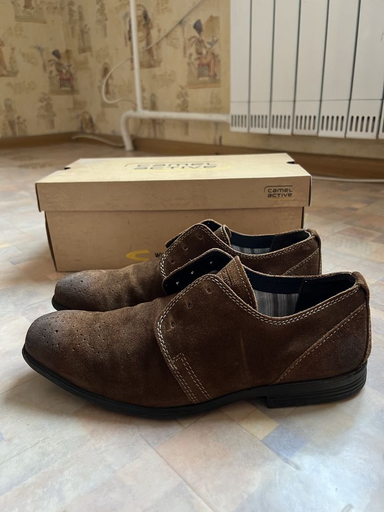 Замшевые туфли Camel Active