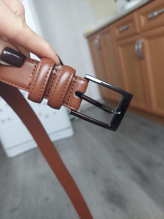 Пояс кожаный, ремінь шкіряний Marino Avenue 110 см