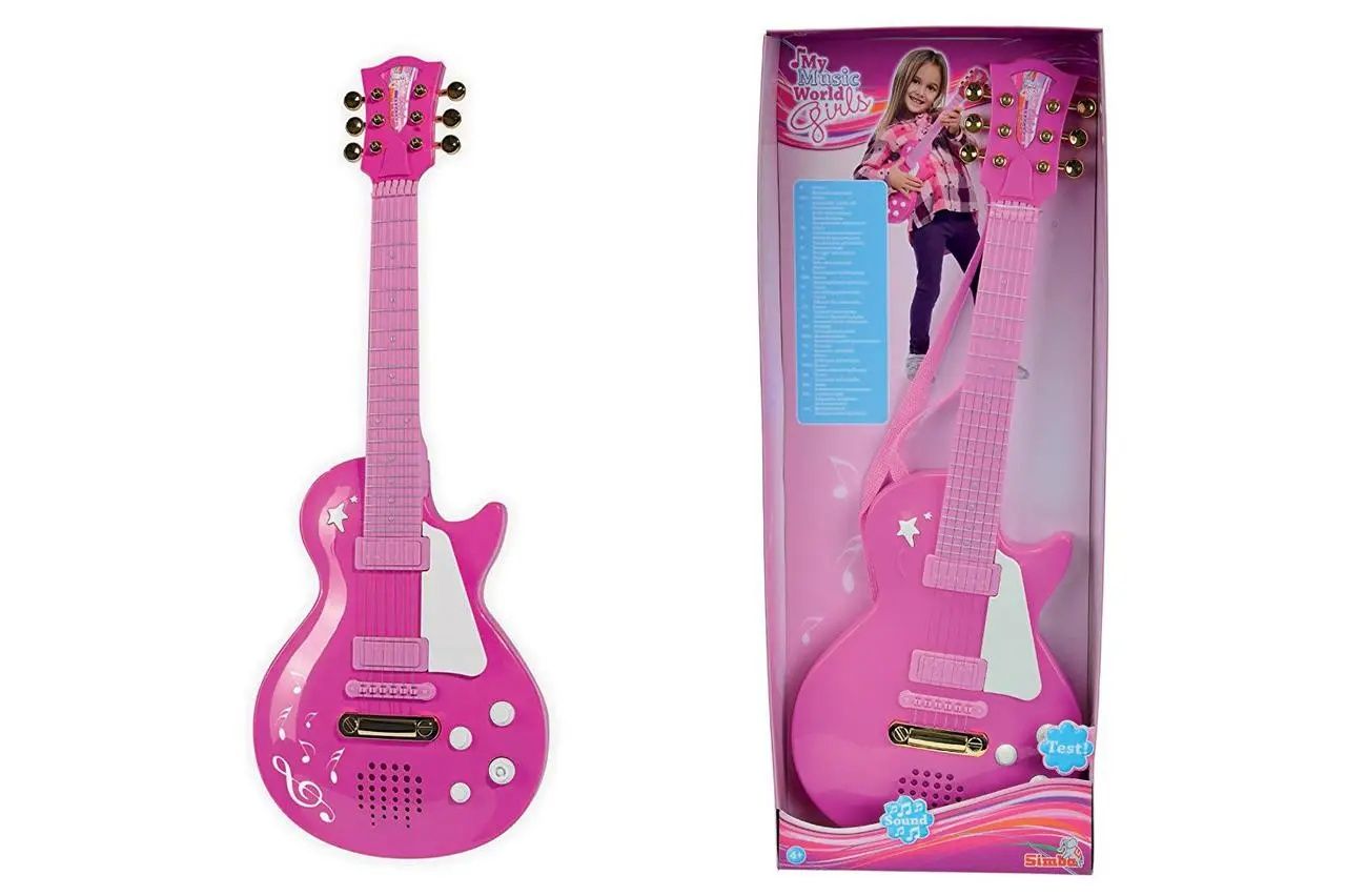 Дитяча рок гітара дівочий стиль simba