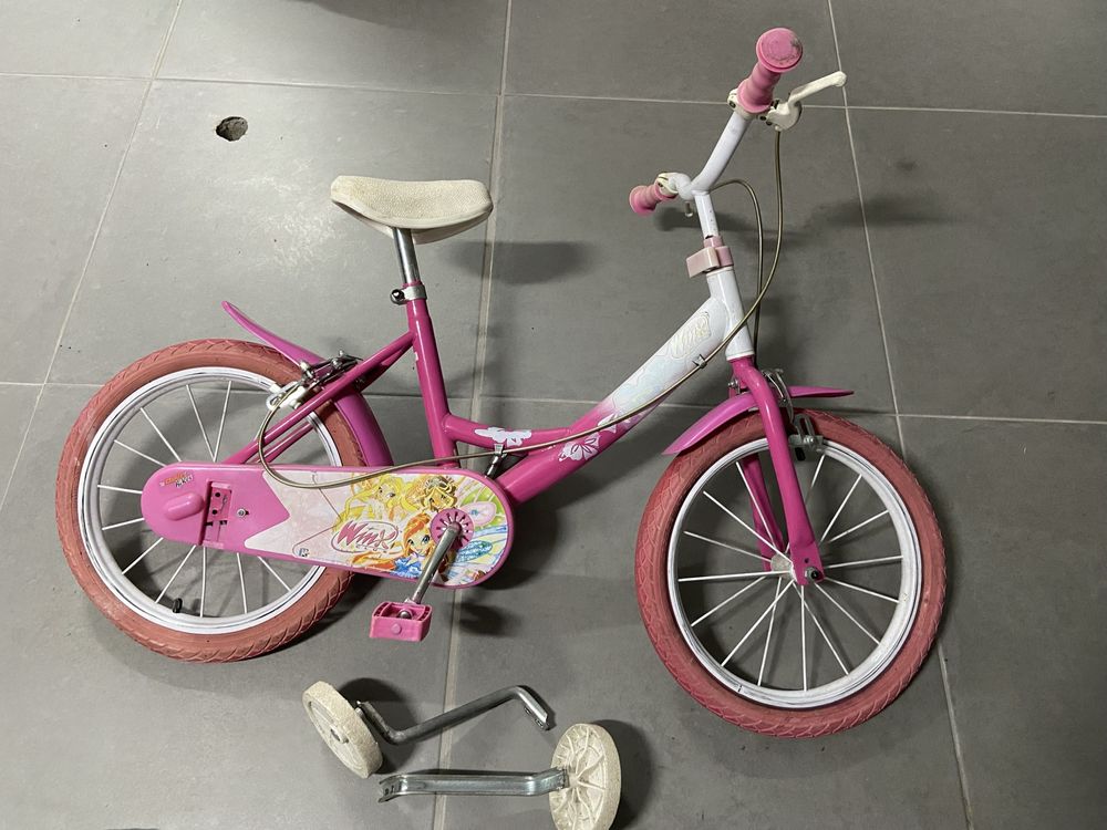 Bicicleta Menina Winx