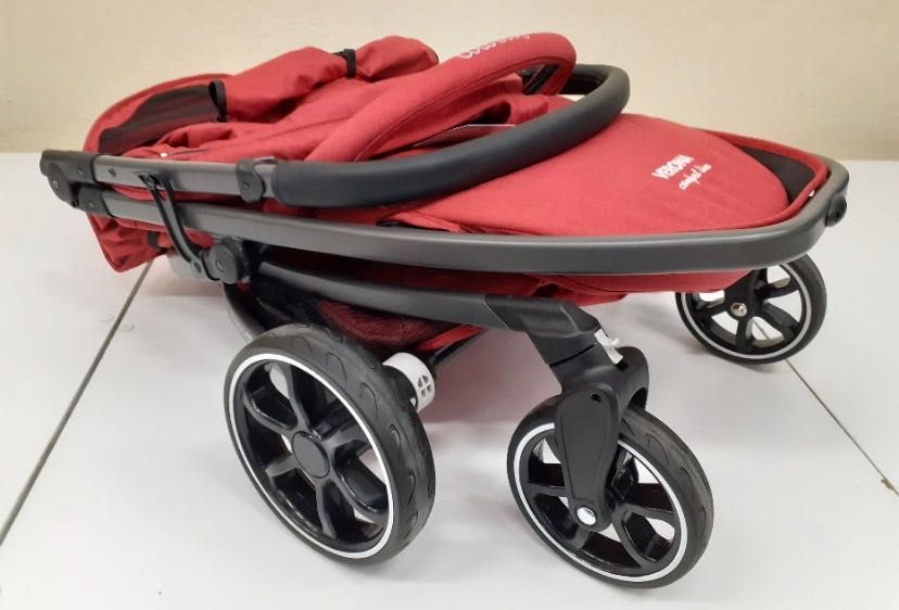 Coto Baby Verona Comfort Line wózek spacerowy czerwony spacerówka