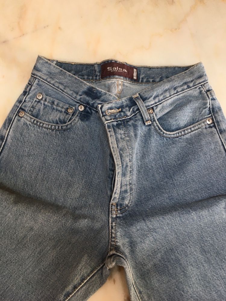 Calças de ganga vintage jeans SALSA tamanho 27 (36) originais