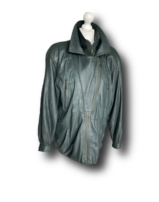 Kurtka damska biker ramoneska Efecan M 38 skóra naturalna