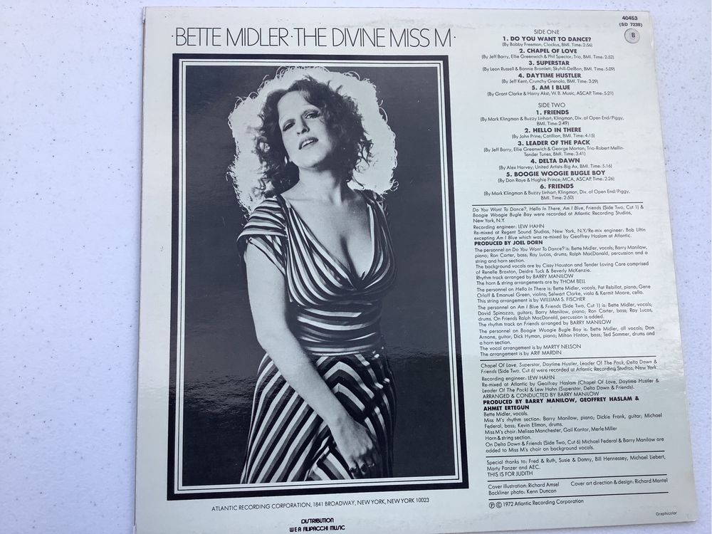 2 vinis Bette Midler