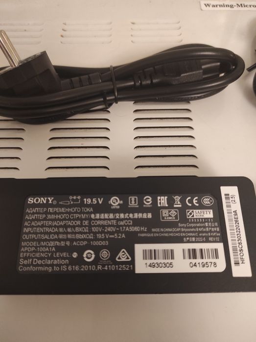 Cabo novo para computador Sony Baio