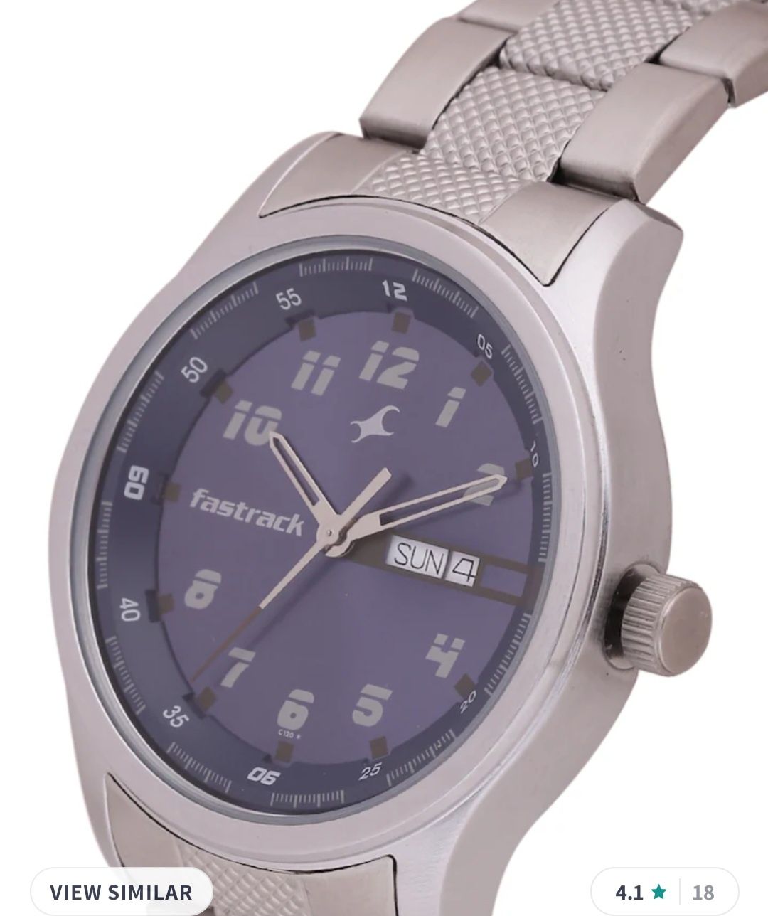 Чоловічий годинник Fastrack Blue Analogue