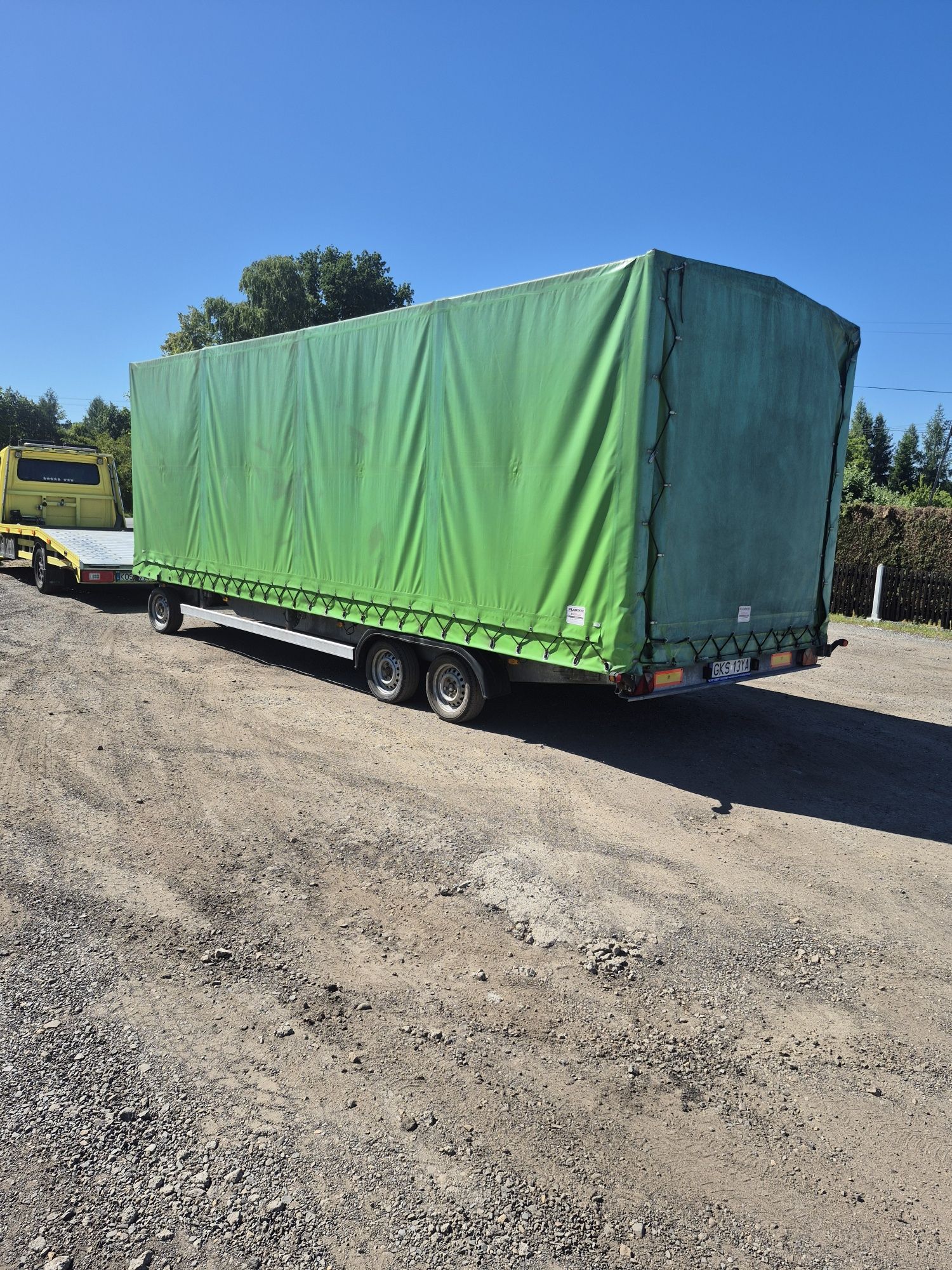 Laweta obrotnica 7.2x2.4x2.4  3.5 DMC