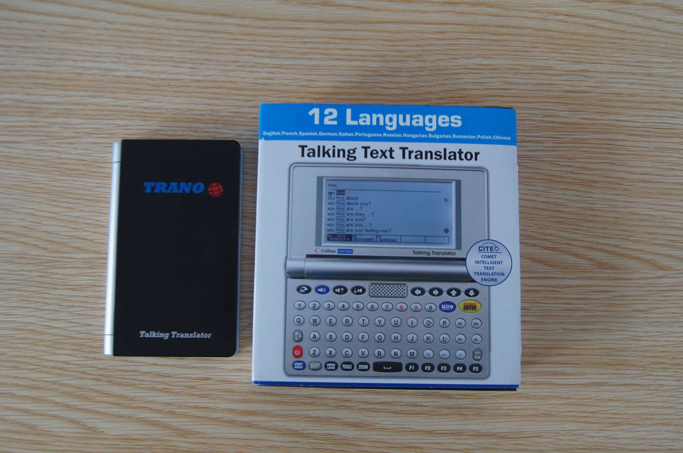 Translator, Trano M - 86,  12 języków