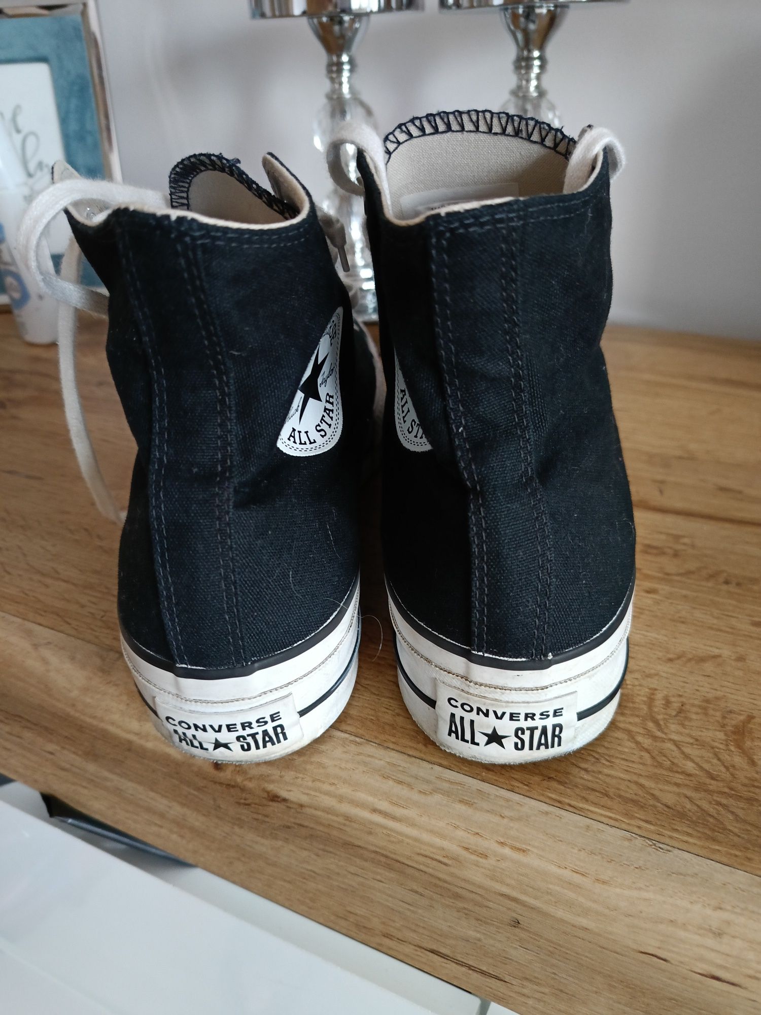 Trampki all Star Converse Chuck Taylor 42 czarne platforma
