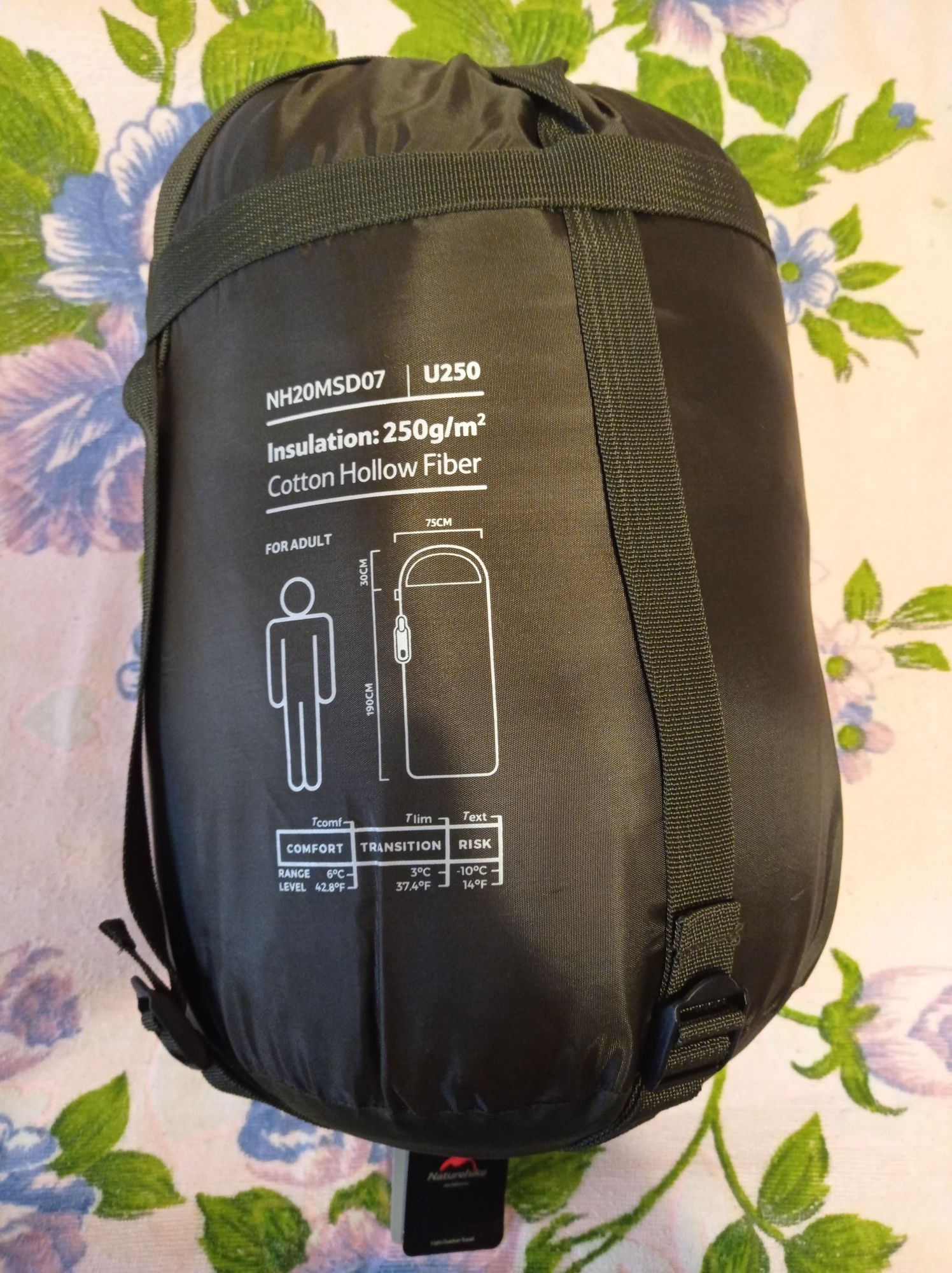 Спальный мешок Naturehike NH20MSD07 (U250)