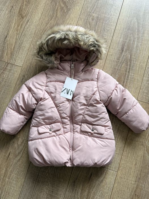 Супер ціна!Куртка пальто пуховик zara 110см