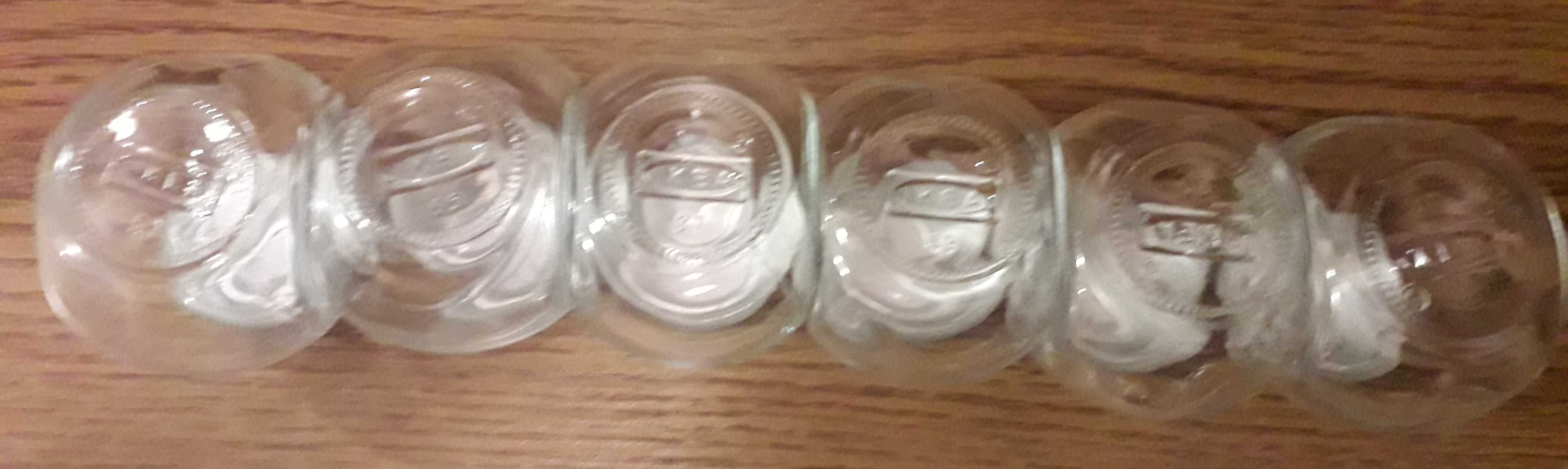pojemniki szklane IKEA na przyprawy-6 sztuk