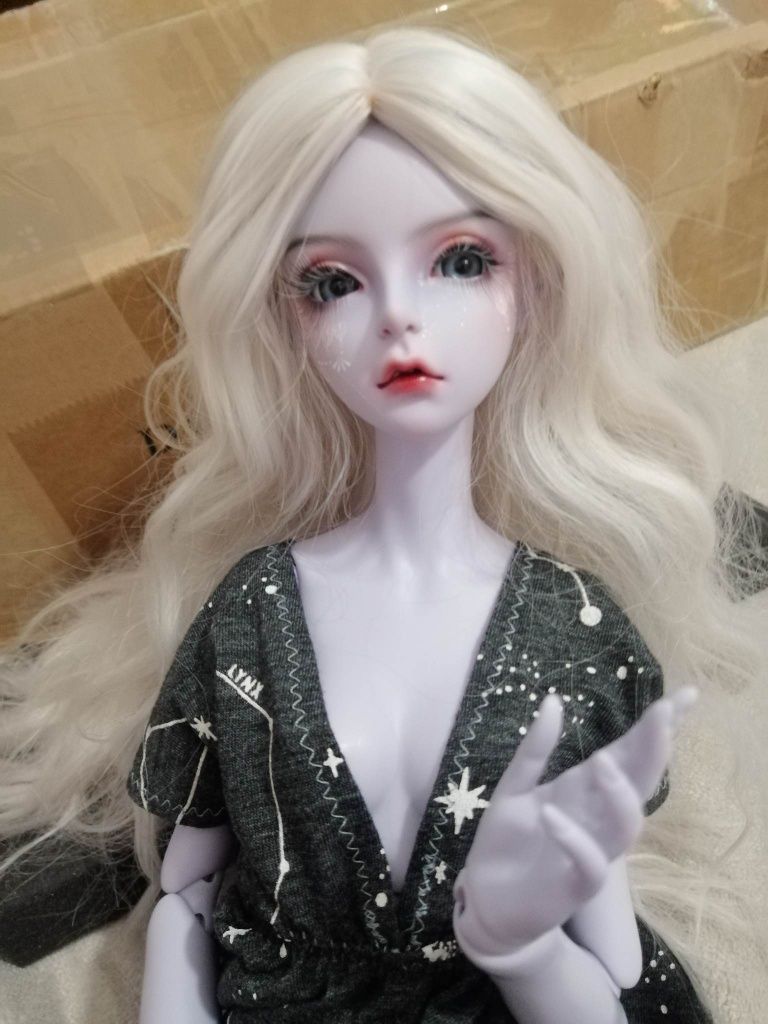 Lalka bjd Dollzone April Purple, fioletowy 1/3, sd