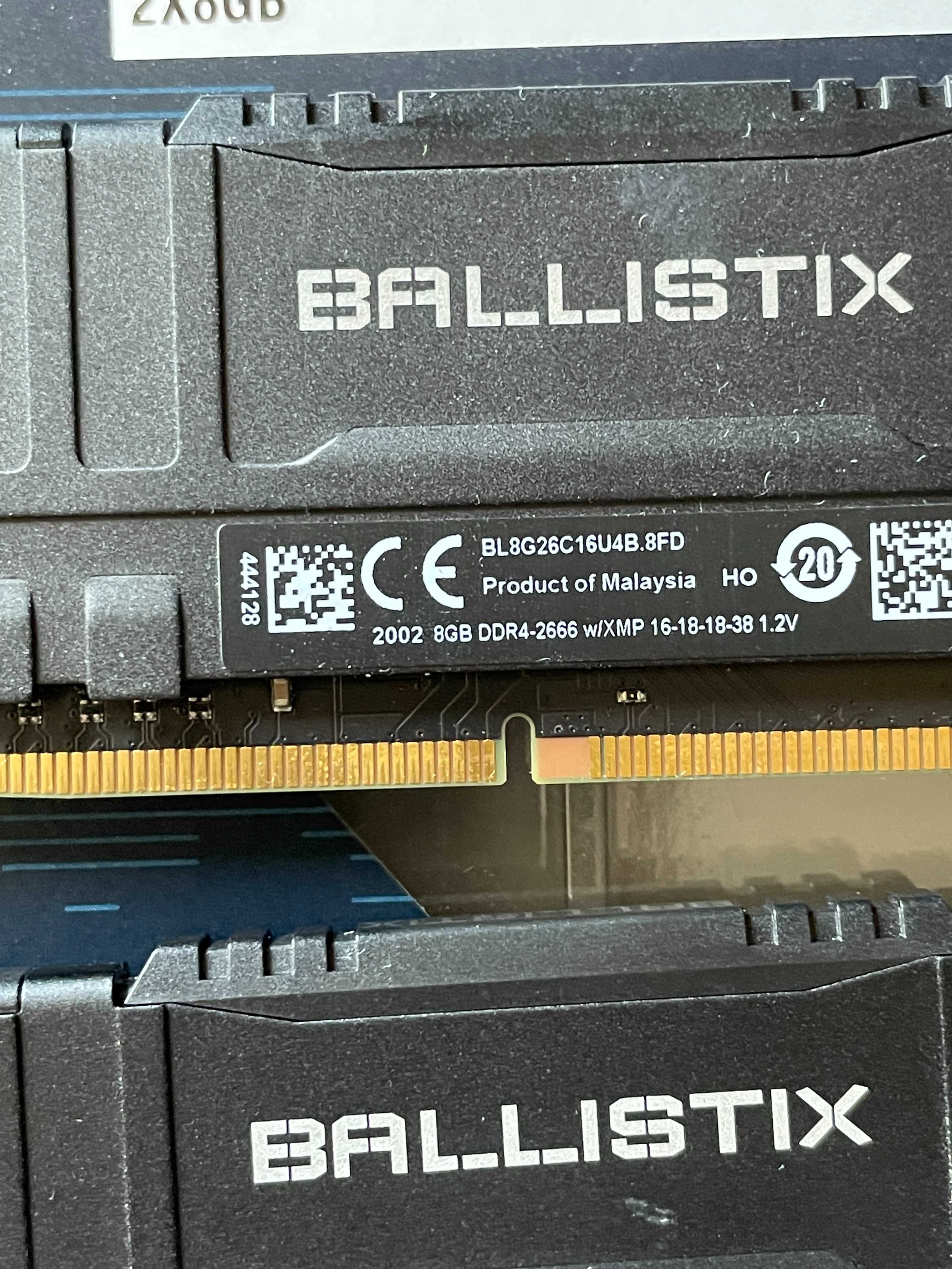 intel i3 8100 + Crucial 16 GB DDR4 2666