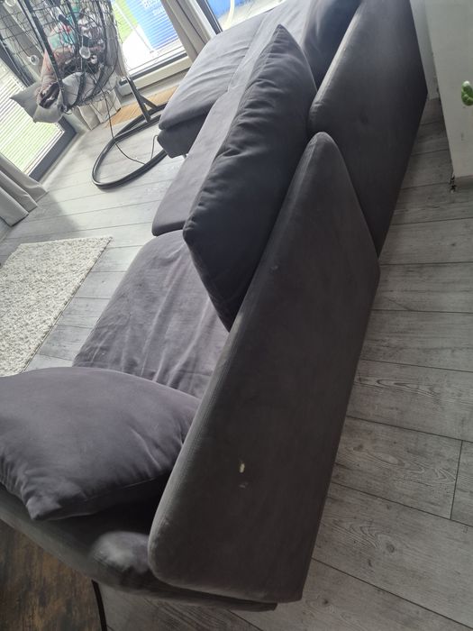 Łóżko ikea kanapa narożna z dostawka