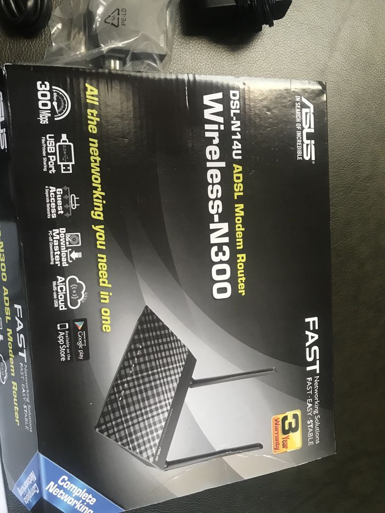 Роутер Asus dsl-14u Adsl modem router n 300