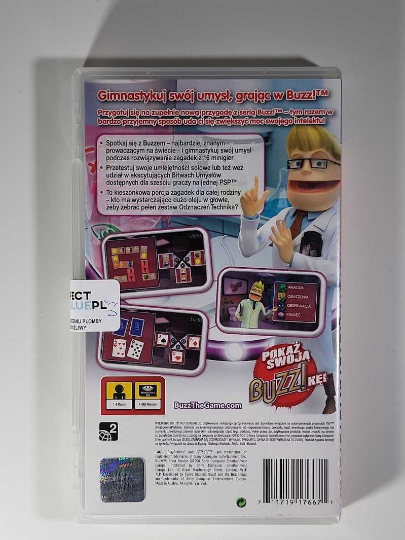 Buzz! Brain Bender / Gra PSP / Sklep z grami / Perfect Blue / Warszawa