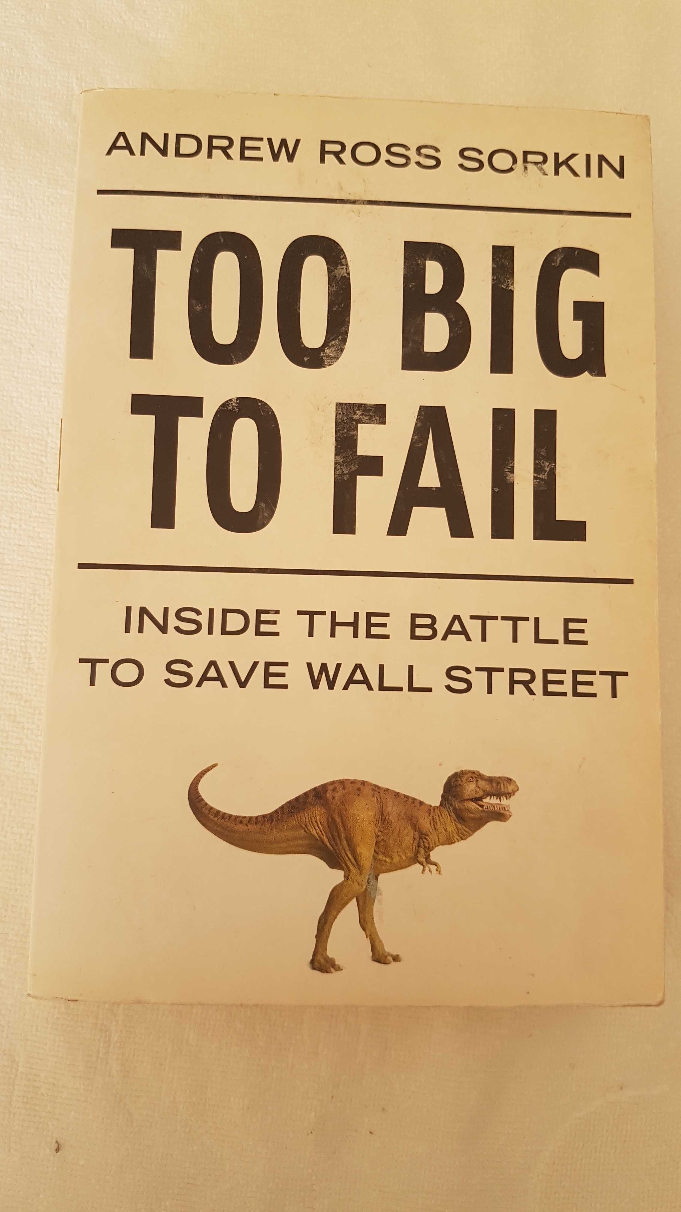 Livro - To BIG to Fail - Autor Andrew Ross Sorkin - em Inglês