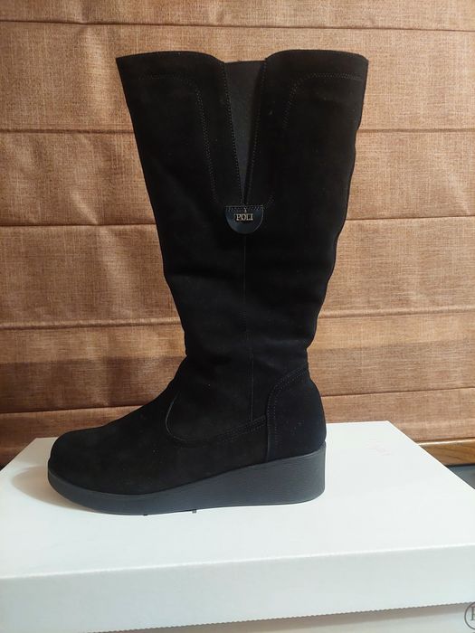 Чоботи жіночі зимові замшеві 39 розміру