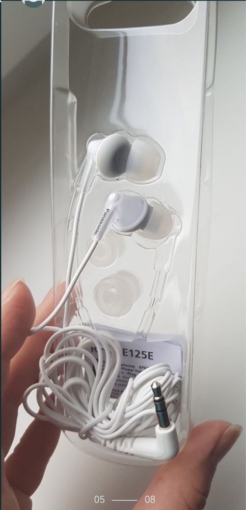 РОЗПРОДАЖ Оригінальні Навушники Panasonic Ergofit RP-HJE125 нові