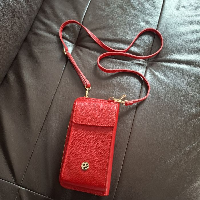 Torebka portfel skóra