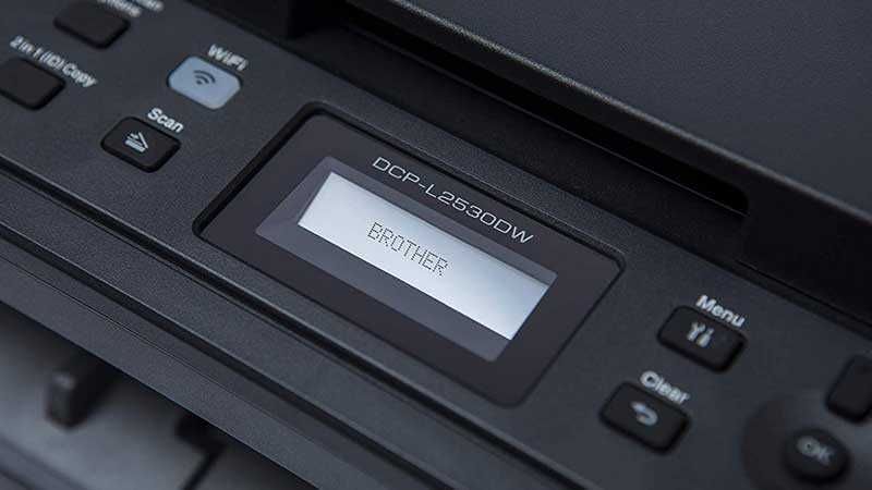 Brother all-in-one laser printer, copier, scanner