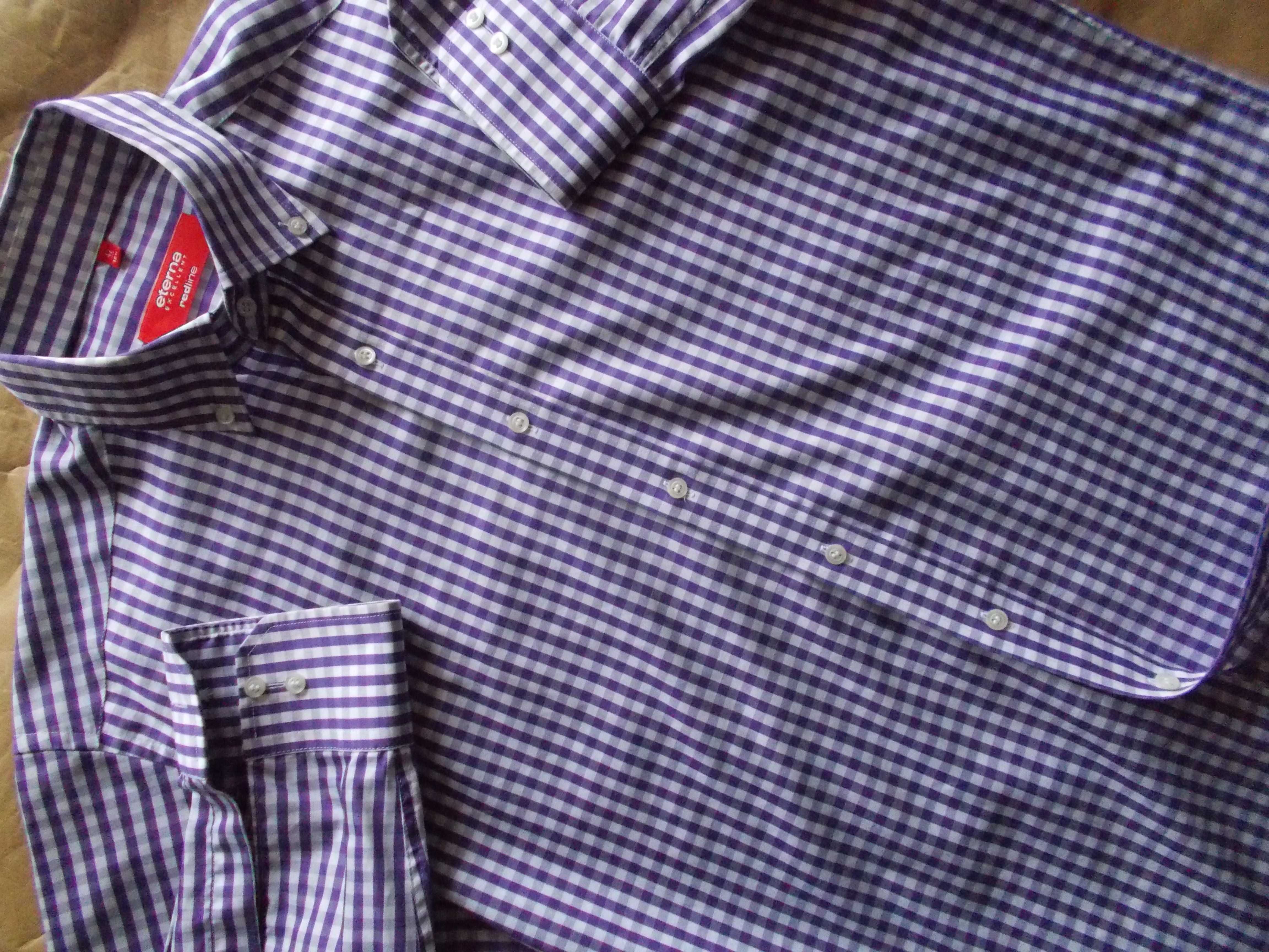 -L- ETERNA -Excellent RED LINE PREMIUM Koszula Męska L 42/3 cm Germany