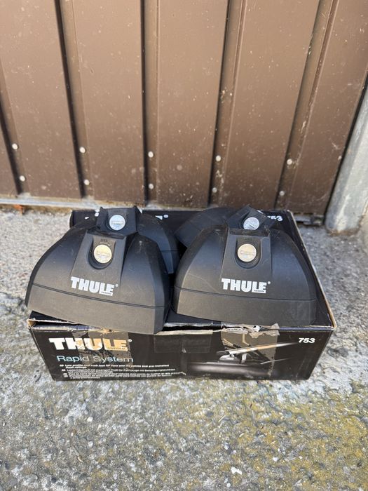 Bagażnik Thule Wingbar 122cm + Thule 753 volvo xc60