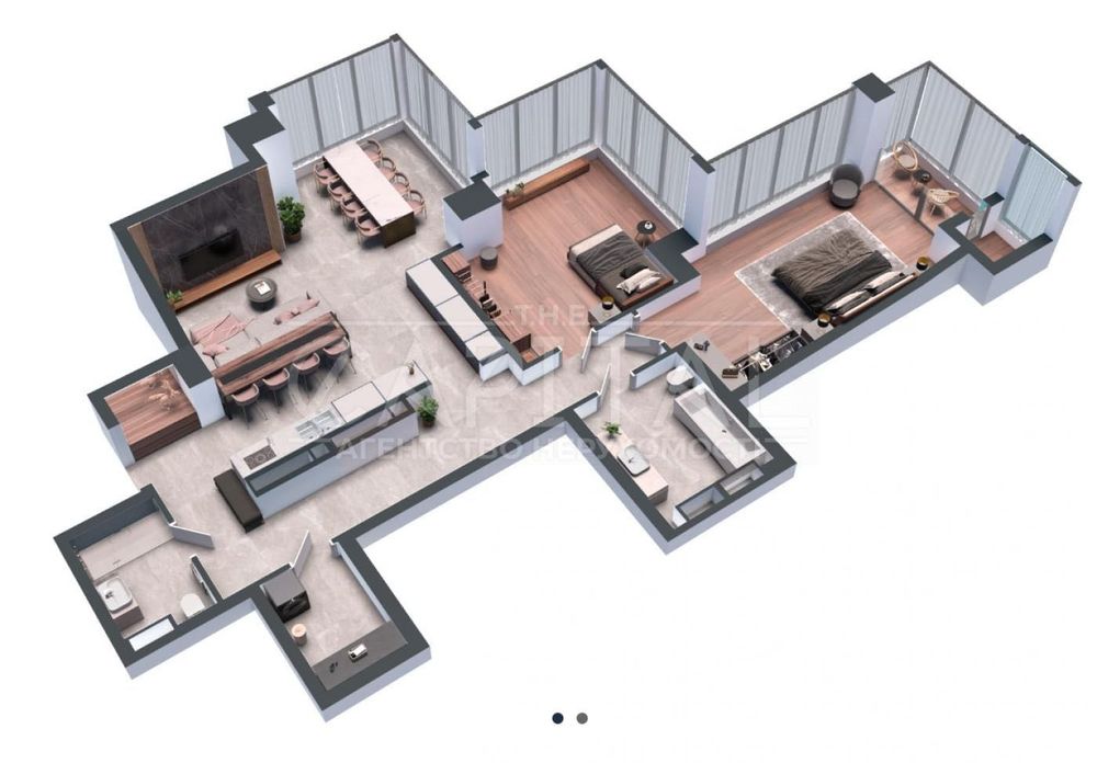 Продаж 3к квартири 118м2, ЖК А136 Highlight Tower, Палац України