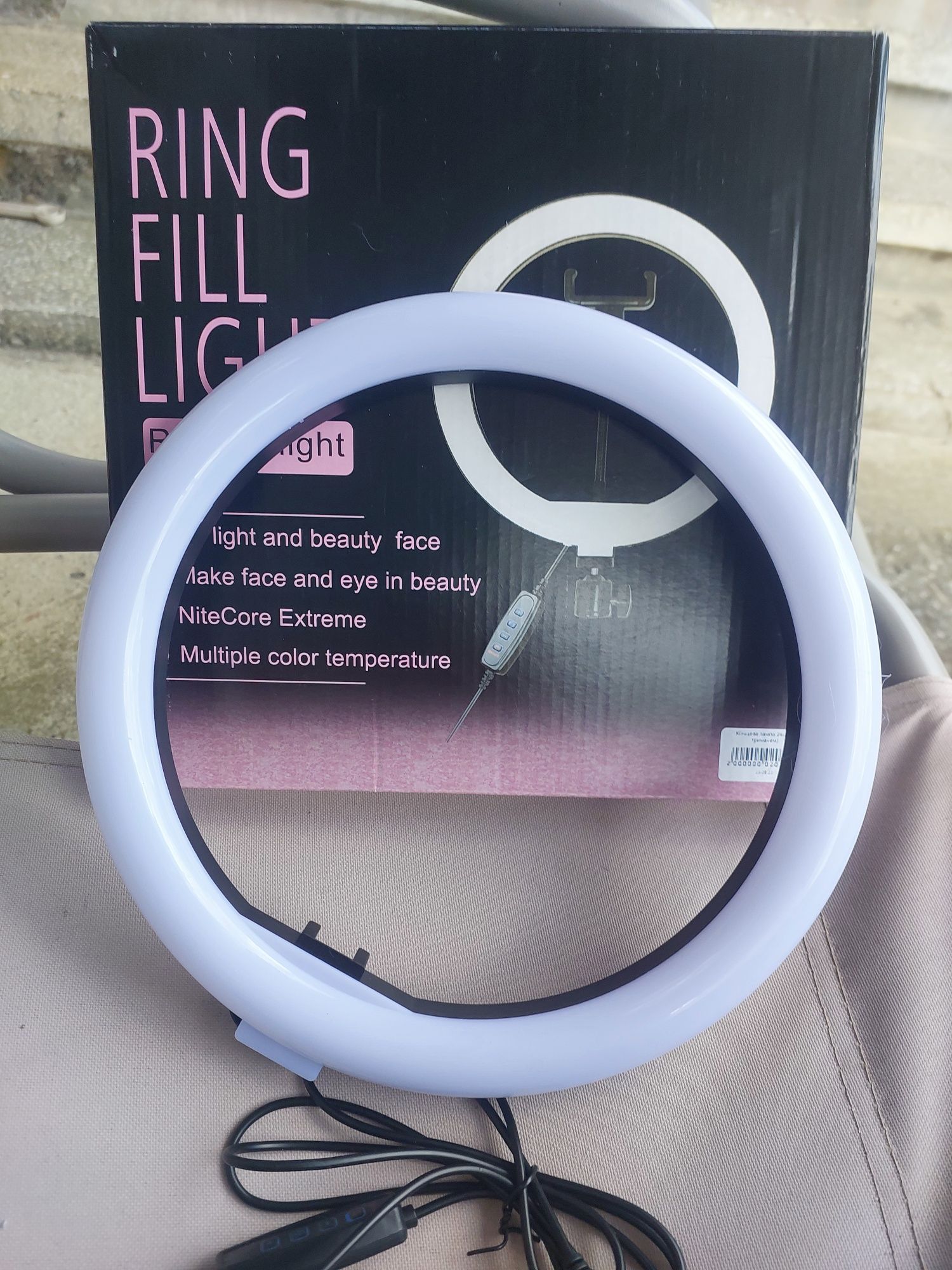 Кільце Led лампа (Ring fill light)