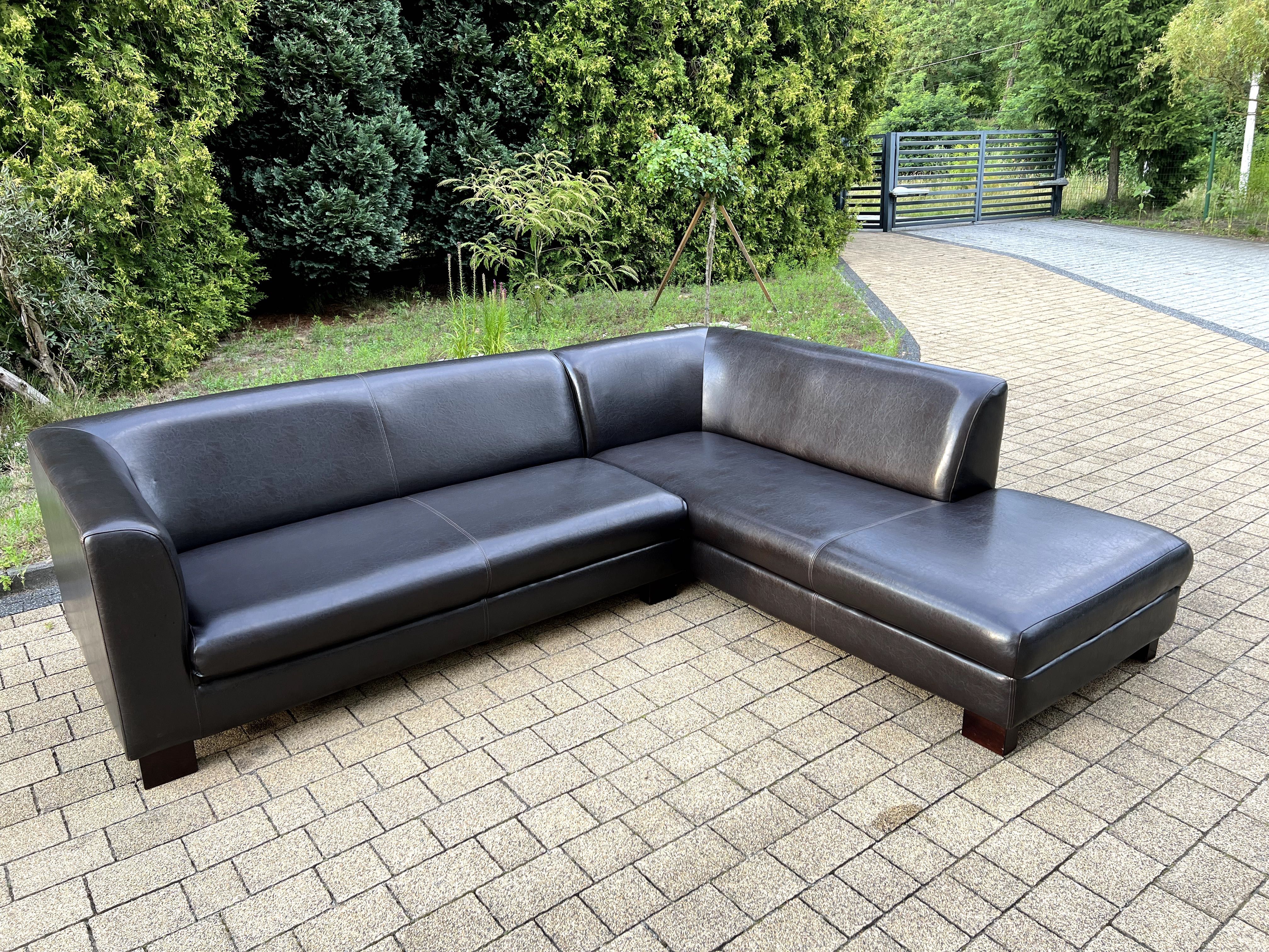 Sofa narożna, kanapa rogowa, sofa rogowa eko skóra