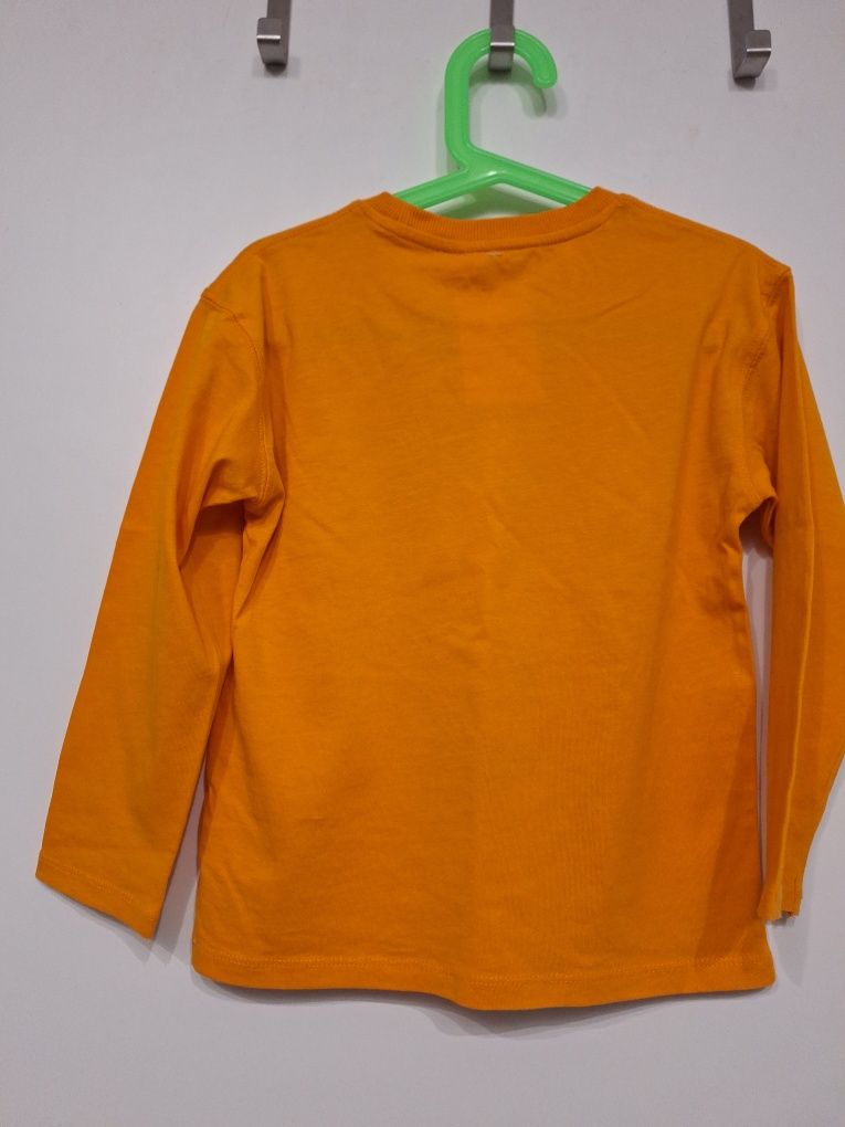Nowy t-shirt bluzka długi rękaw pokemon halloween dynia rozm 110-116