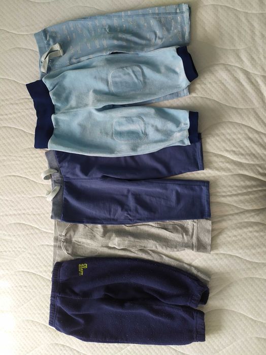 Zestaw spodni chłopięcych 80/86 cena za całość