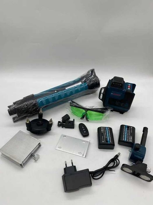 Лазерний рівень BOSCH 12 променів (матовий) / Нівелір Синій промінь