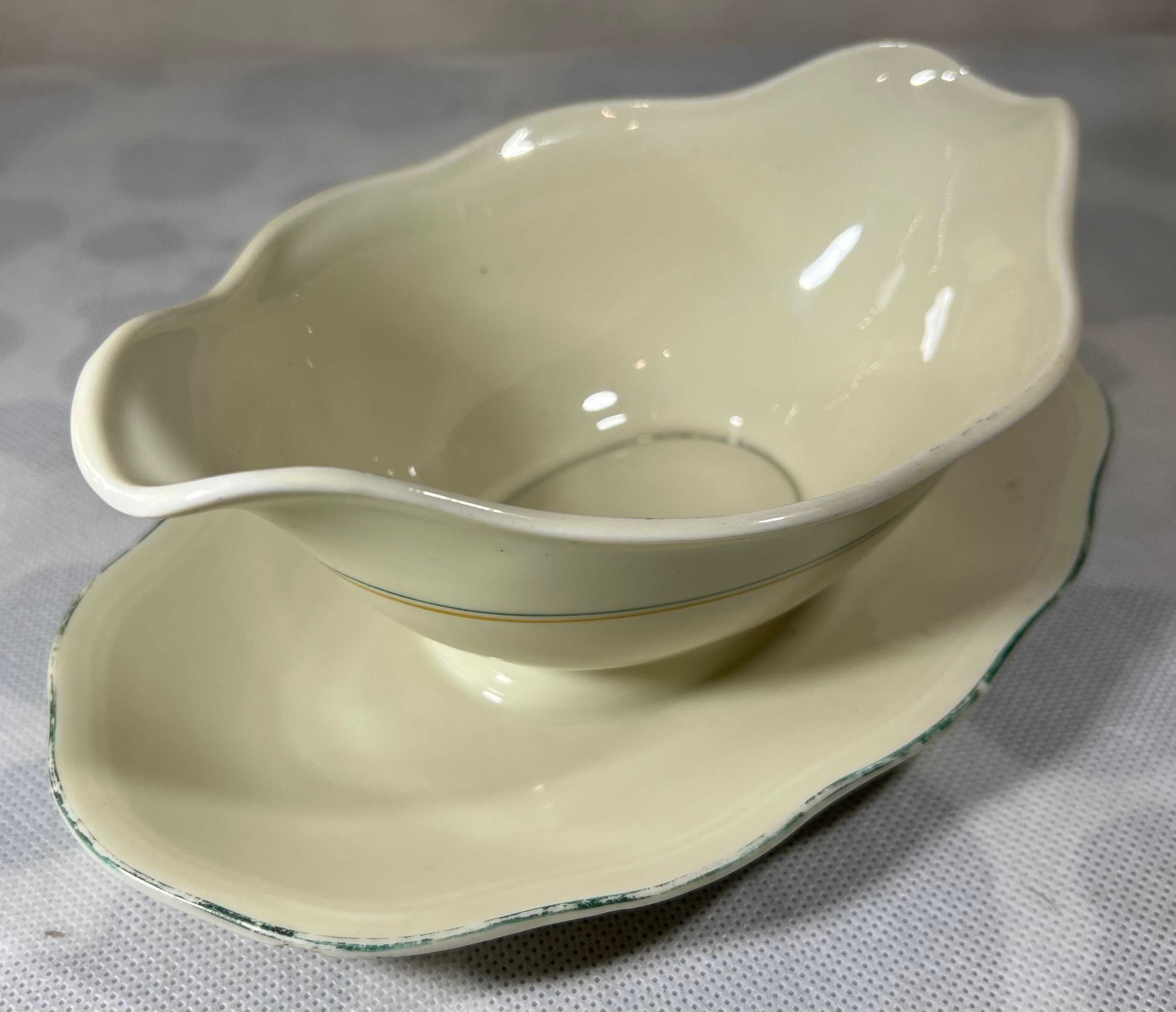 Sosjerka Porcelanowa Mayer & Comp. MCP 1890 z Podstawką