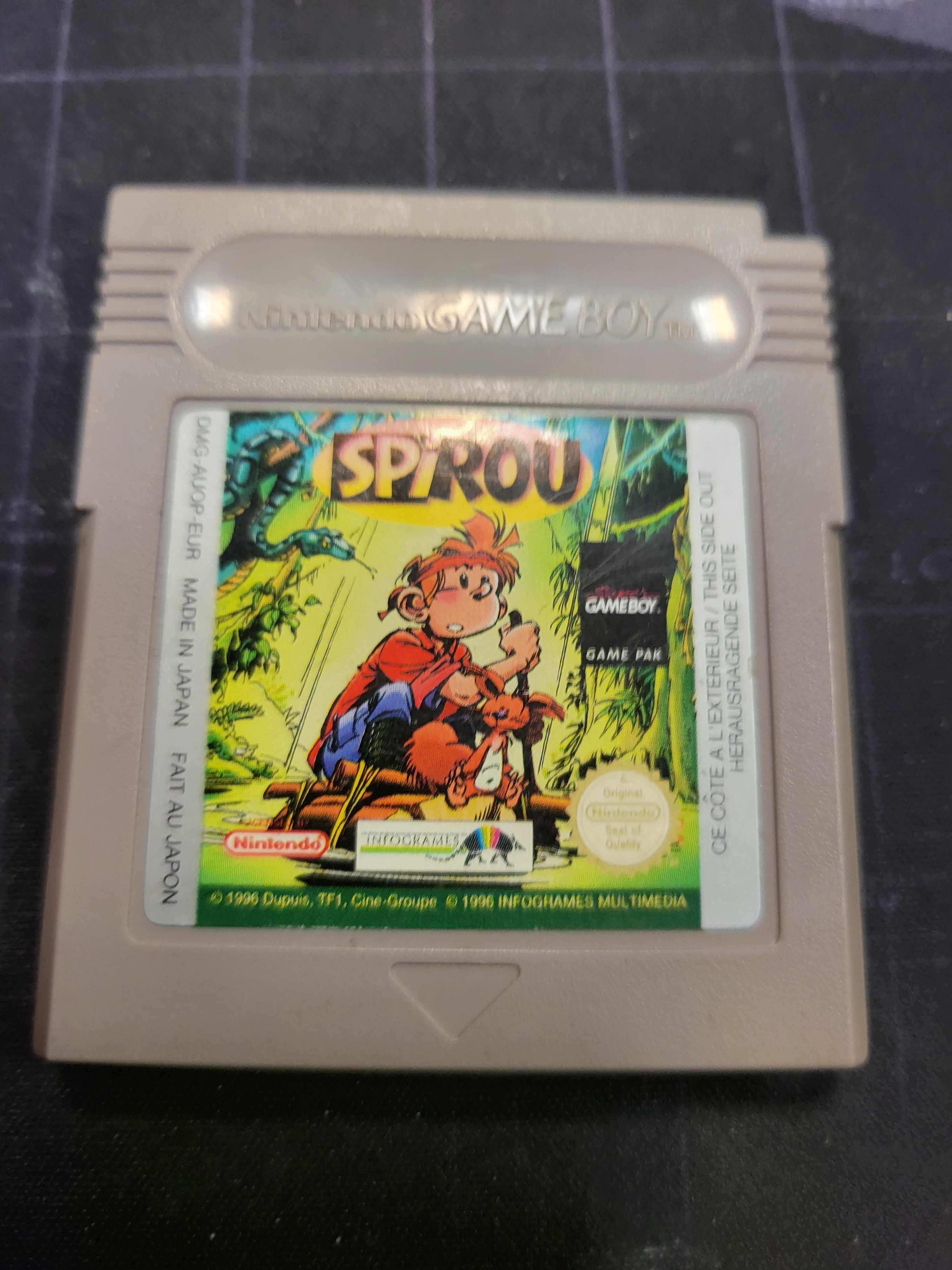 Gra Spirou Nintendo Game Boy Classic Wymiana Skup SklepRetroWWA