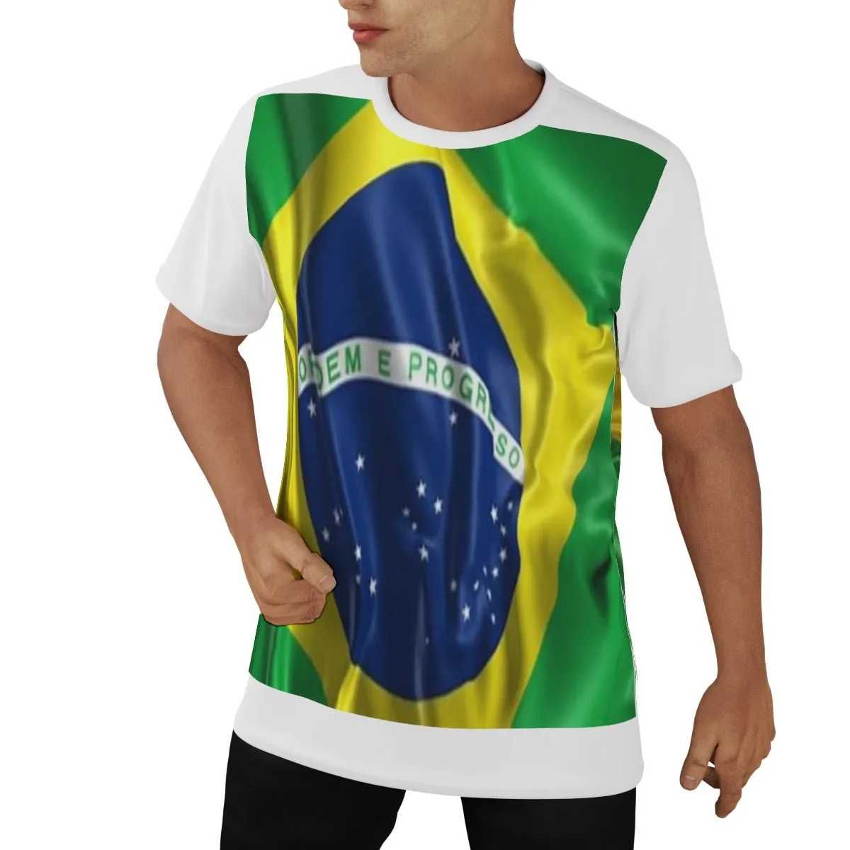 Brasil T-Shirt design único e exclusivo
