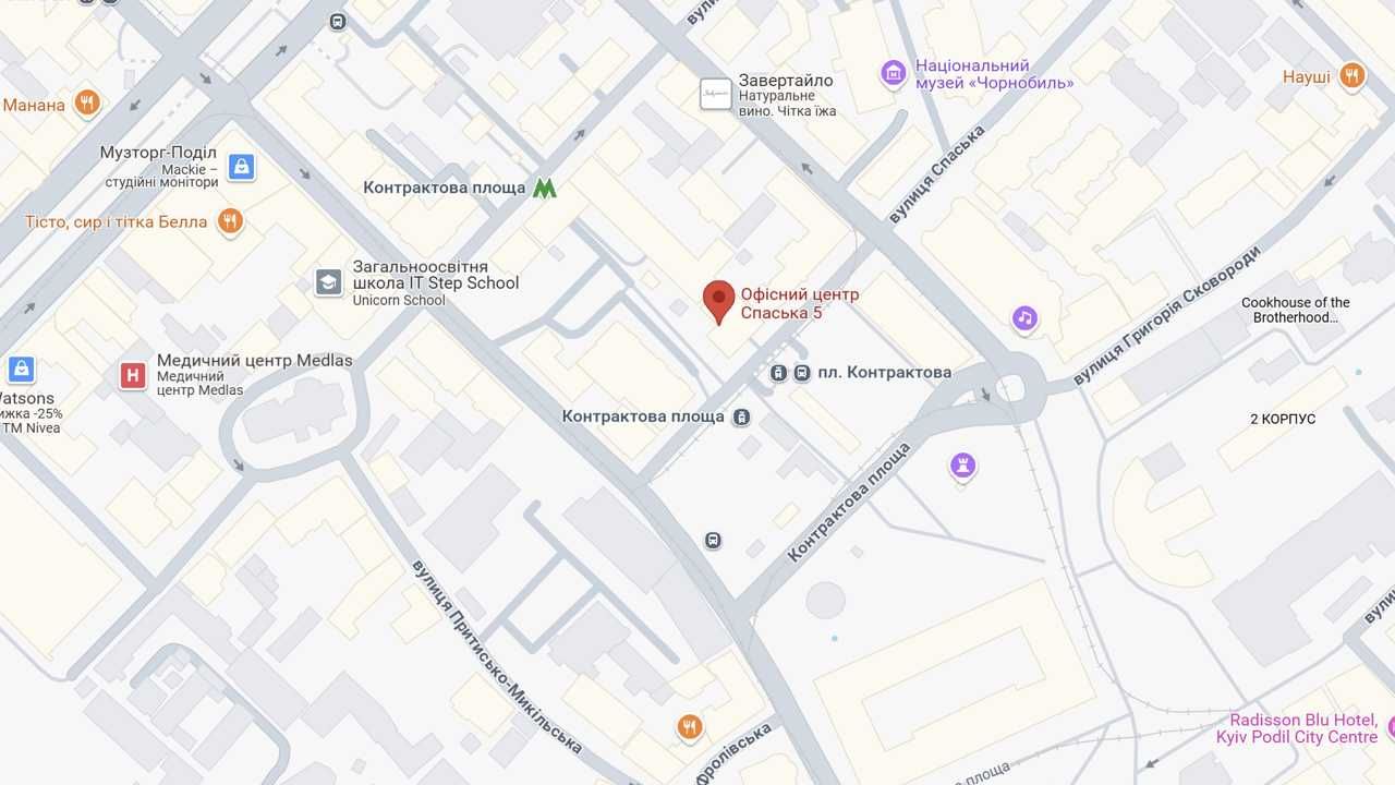 Здам в оренду приміщення, метро Контрактова Площа