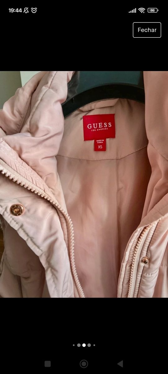 Colete Guess como novo S