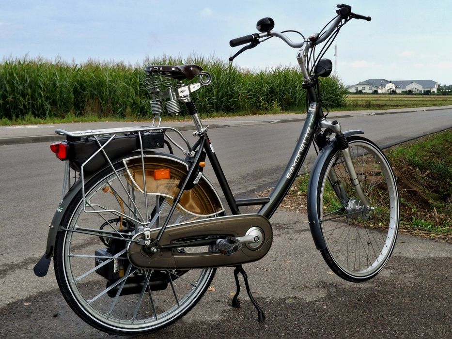 Rower spalinowy Saxonette Luxus E-Start Super Stan Nowszy model