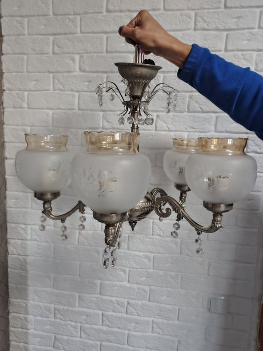 Люстра підвісна (5 плафонів)