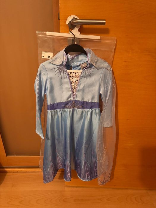 Vestido Elsa Frozen