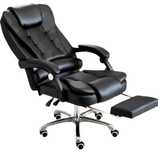 NOWY Fotel Obrotowy Biurowy Ergonomiczny Czarny POWYSTAWOWY OKAZJA