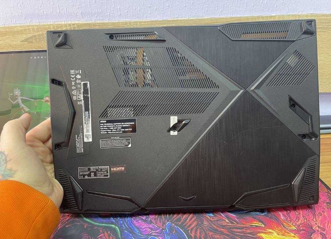 Ігровий ноутбук msi gf63