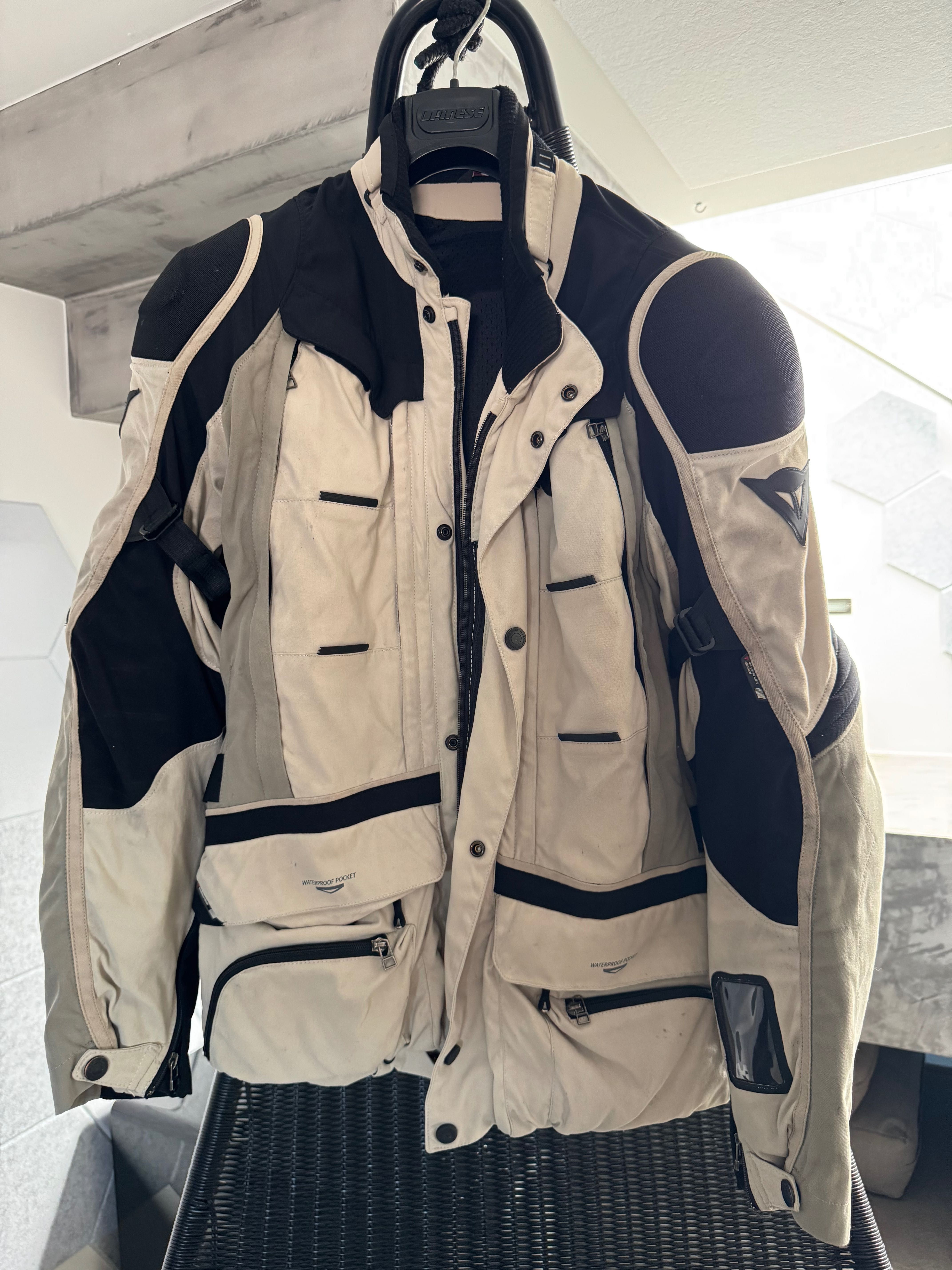 Conjunto Casaco Calças Gore tex Dainese explorer