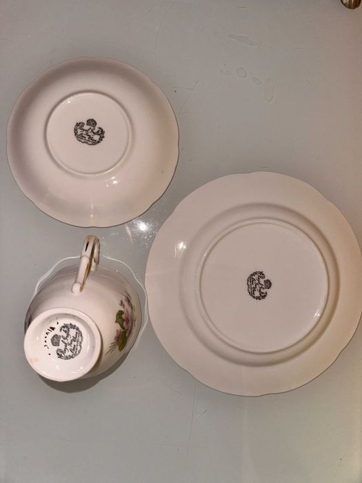 Чашка тарелка блюдце Royal Grafton