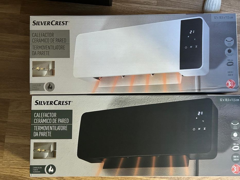 Aquecedor cerâmico de parede SilverCrest