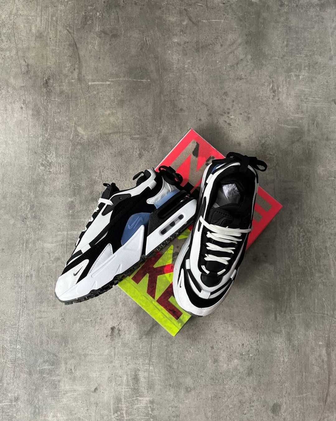 Кроссовки Nike Air Max Furyosa BLACK SUMMIT/Кросівки Найк Фуріоса