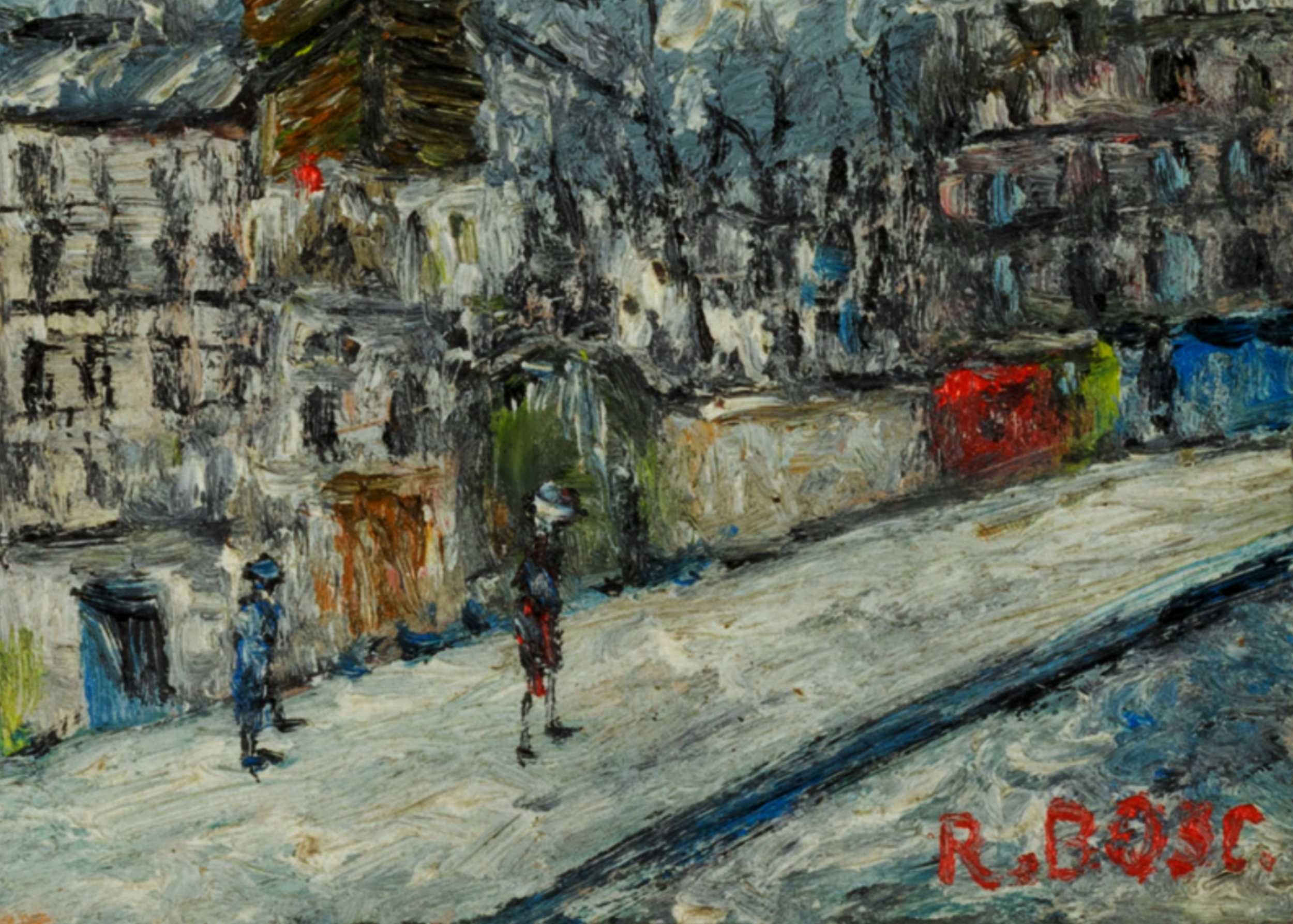 Pintura Paris Sacre Coeur Impressionismo R Bosc | século XX