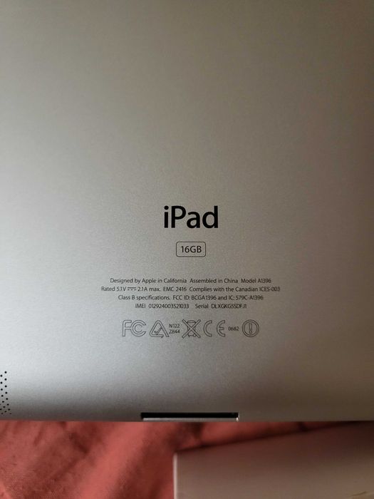 Apple iPad 2 9.7" планшет a1395 ціна за все
